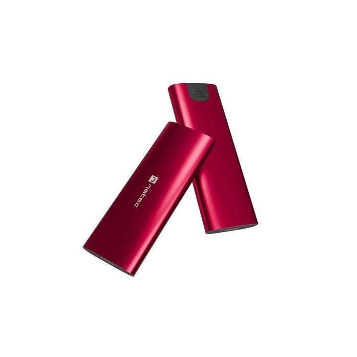 NATEC RHINO M.2 NVME LITE EXTERNAL SSD ENCLOSURE USB-C 3.2 GEN 2 RUBY RED