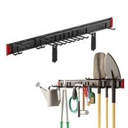 Maclean Wall-Mounted Tool Organizer steel max. load 228 kg width 1222 mm MC-179