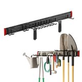Maclean Wall-Mounted Tool Organizer steel max. load 228 kg width 1222 mm MC-179
