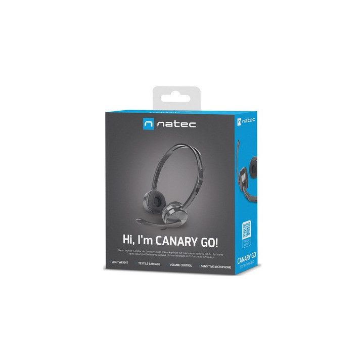 Natec Canary Go Headset with microphone
