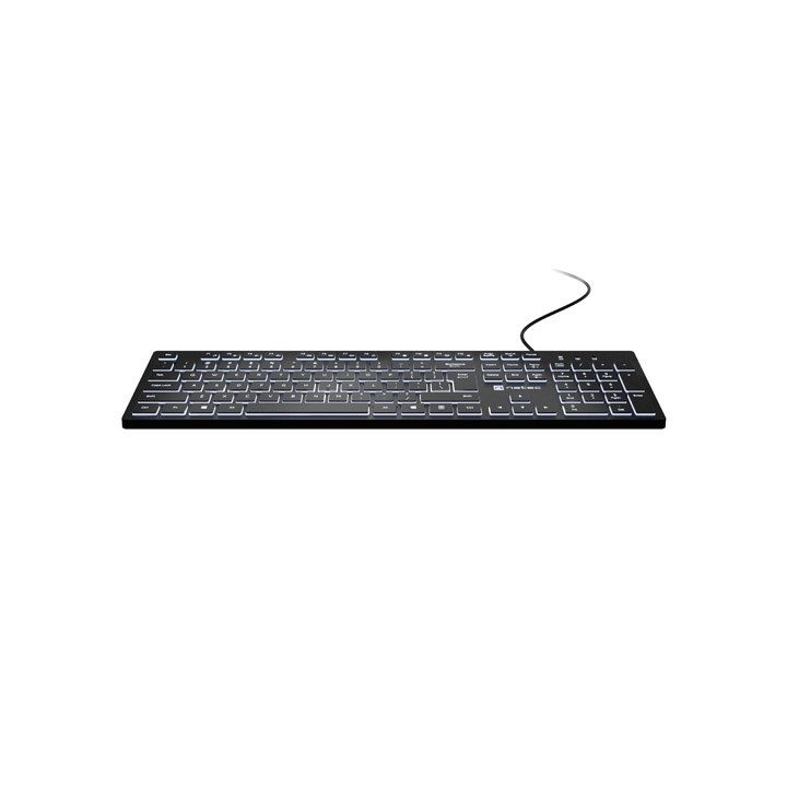 Natec Herring Glow US Keyboard with white backlight