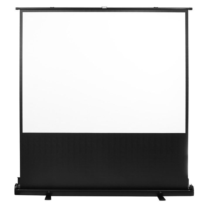 Maclean portable projection screen compact floor 66 16:9 MC-210
