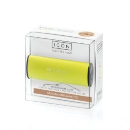 Car Air Freshener YELLOW SANDALO BERGAMOTTO MILLEFIORI