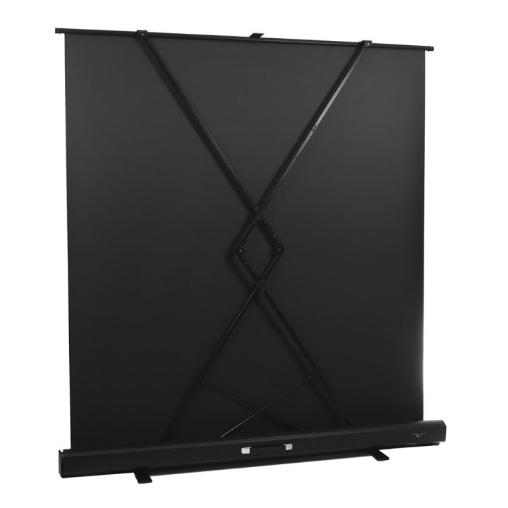 Maclean portable projection screen compact floor 66 16:9 MC-210