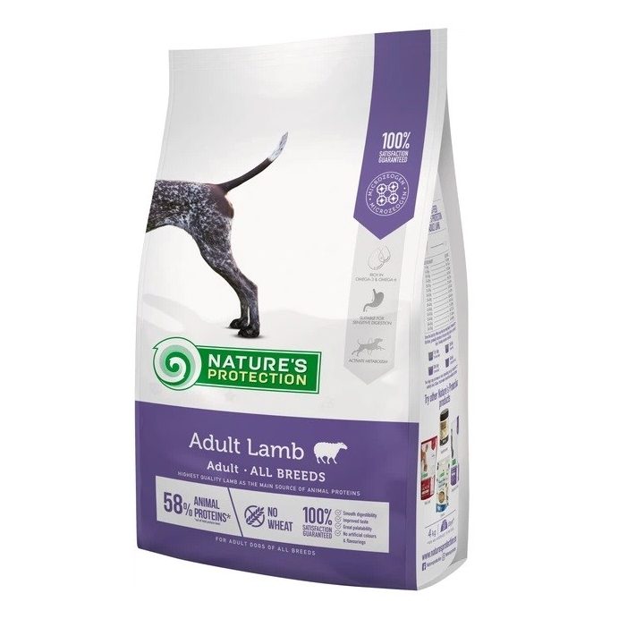 NATURE'S PROTECTION Adult Lamb - dry dog food - 12kg