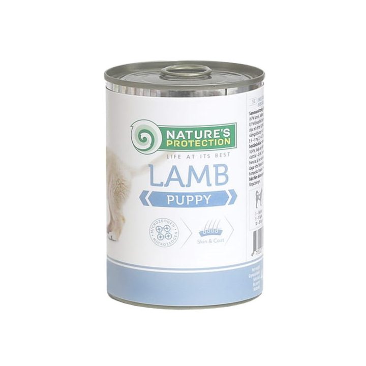 NATURE'S PROTECTION Puppy Lamb - wet food for puppies - 400 g
