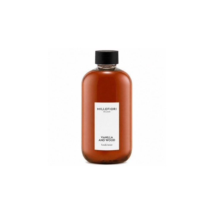 Reed Diffuser Refill 250 ml VANILLA & WOOD MILLEFIORI