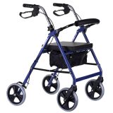 Four-wheel rehabilitation stand