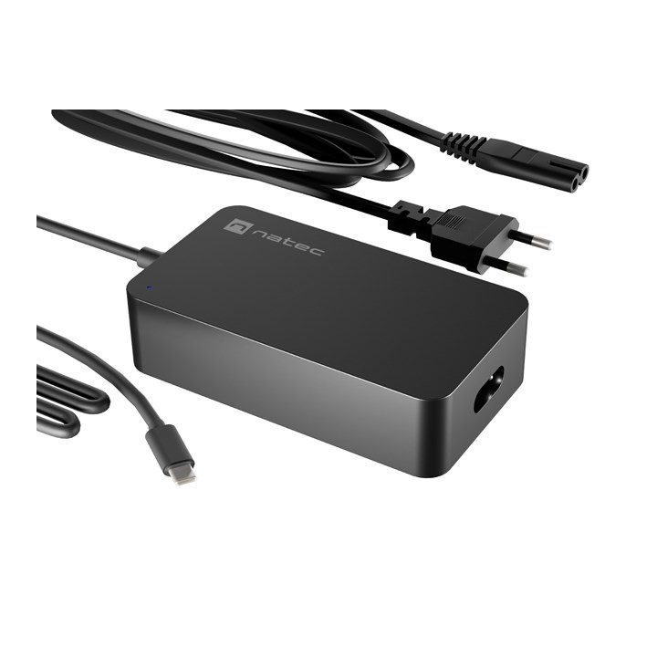 NATEC CHARGER POWER SUPPLY GRAYLING USB-C 65W