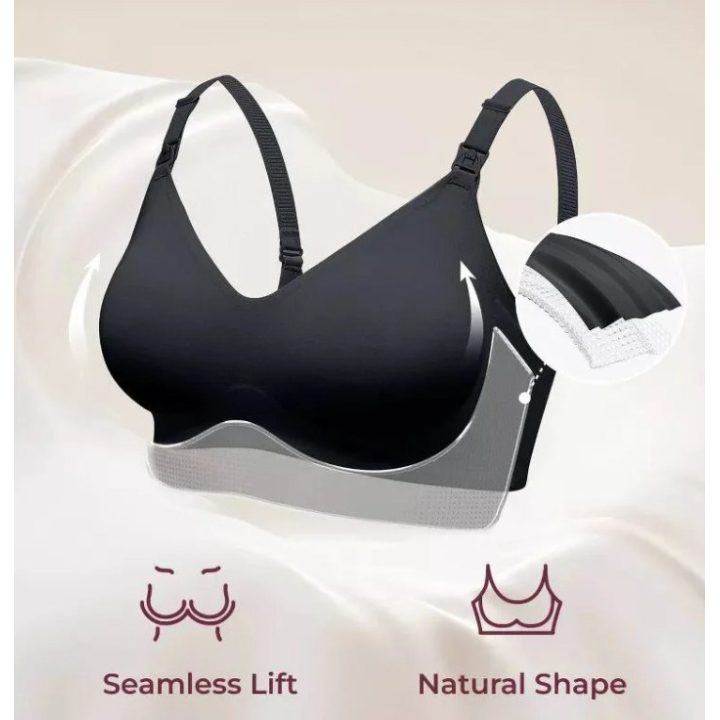 Momcozy YN21 Nursing bra size S Black