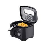ELDOM friggitrice FREET 2.5 L 400 g friggitrice regolatore di temperatura serbatoio olio estraibile nero