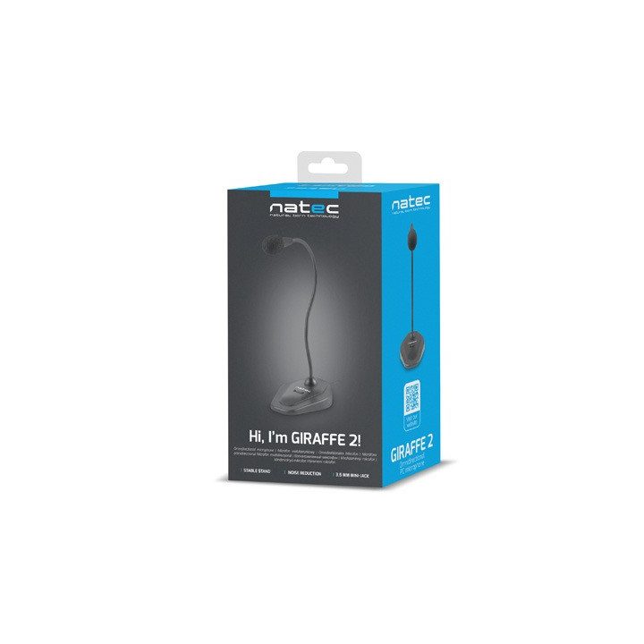 NATEC MICROPHONE GIRAFFE 2 BLACK