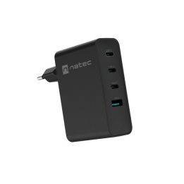 NATEC NUC-2234 mobile device charger Laptop Smartphone Black AC Fast charging Indoor