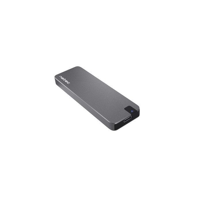 NATEC SSD ENCLOSURE RHINO M.2 NVME ALUMINIUM
