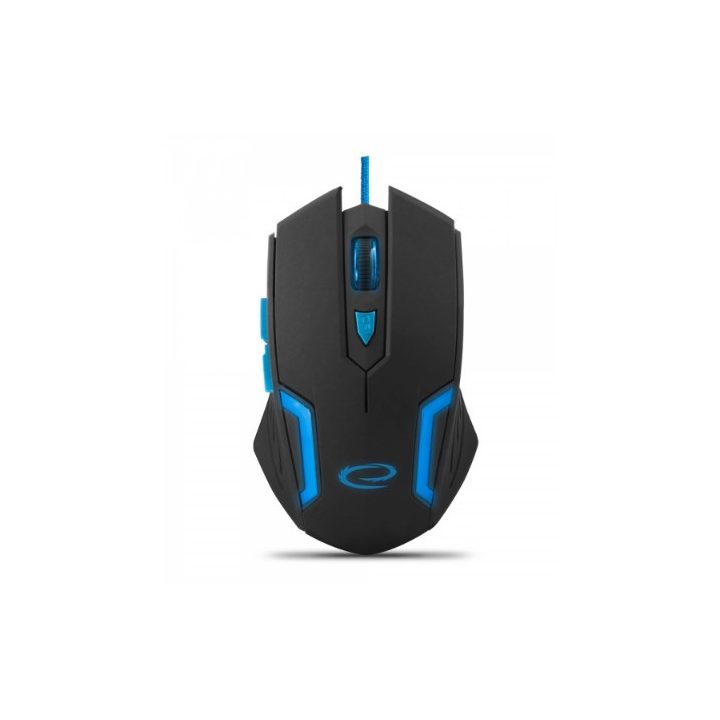 Esperanza EGM205B mouse destrimano USB Type-A ottico 2400 DPI