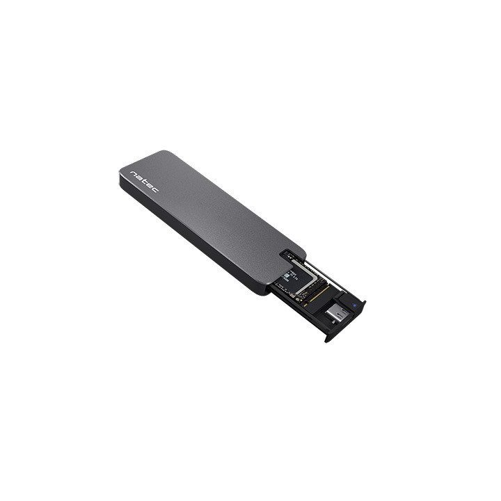 NATEC SSD ENCLOSURE RHINO M.2 NVME ALUMINIUM