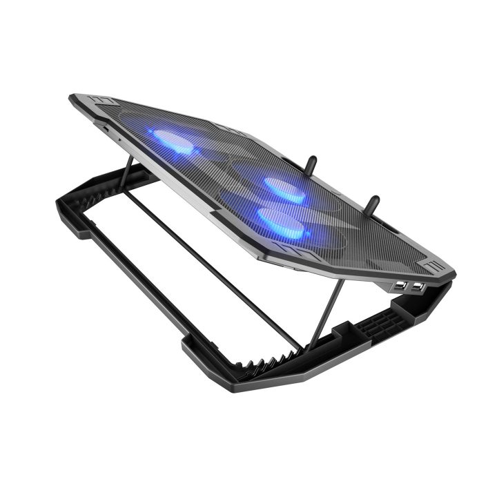 NATEC Laptop Cooling Pad Oriole 15.6-17.3inch LED notebook cooling pad 43.9 cm (17.3 )
