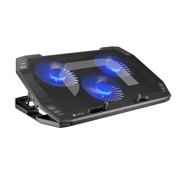 NATEC Laptop Cooling Pad Oriole 15.6-17.3inch LED notebook cooling pad 43.9 cm (17.3 )