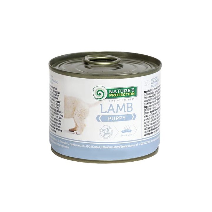 NATURE'S PROTECTION Puppy Lamb - wet food for puppies - 200 g