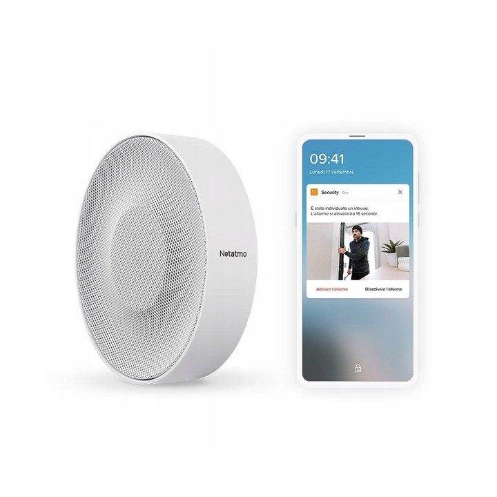 NETATMO Smart Home Alarm NIS Siren White