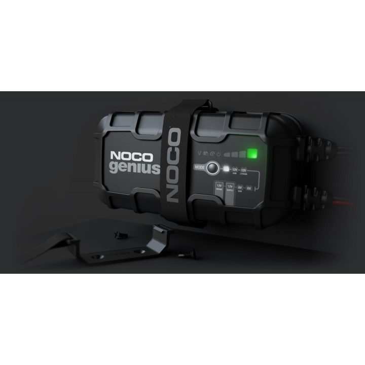 NOCO GENIUS10 EU 10A Battery charger for 6V/12V batteries with maintenance and desulphurisation function