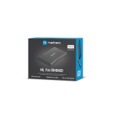NATEC RHINO GO enclosure USB 3.0 for 2.5'' SATA HDD/SSD black Aluminum