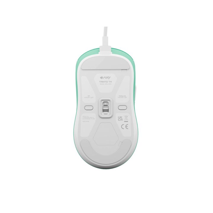 FURY Tanto T4 Mouse gaming 12000 dpi RGB cablato menta
