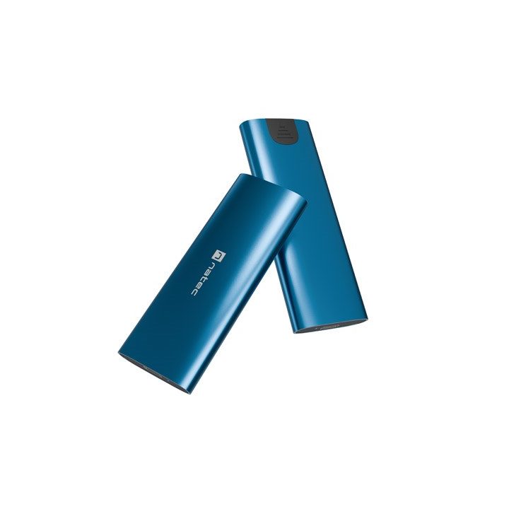 NATEC RHINO M.2 NVME LITE EXTERNAL SSD ENCLOSURE USB-C 3.2 GEN 2 HORIZON BLUE