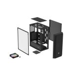 FURY SHOBO HOUSING SH4 RGB MIDI TOWER WITH WINDOW BLACK