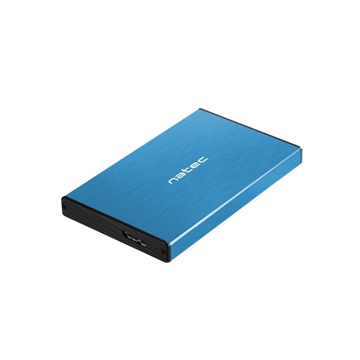 NATEC CASE HDD RHINO GO (USB 3.0 2.5 BLUE)