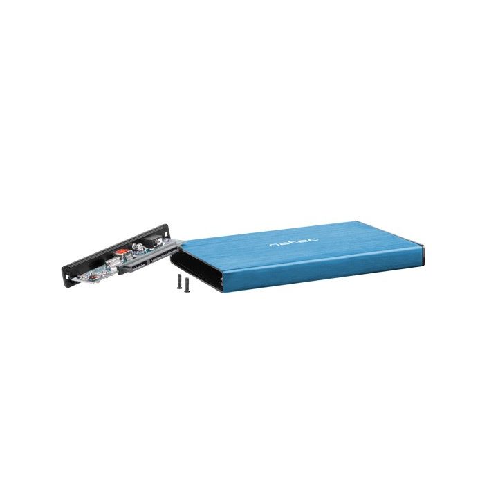 NATEC CASE HDD RHINO GO (USB 3.0 2.5 BLUE)