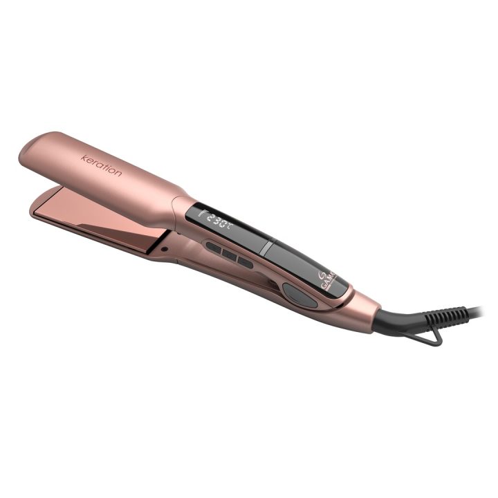 GA.MA GI3032 Strumento per lo styling dei capelli Piastra lisciante rosa caldo 59 W 1.9 m