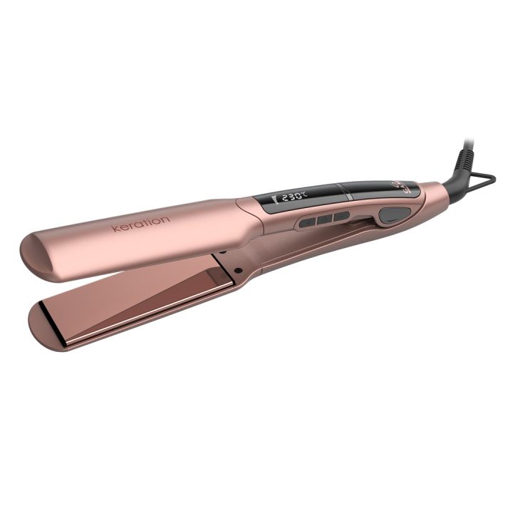 GA.MA GI3032 Strumento per lo styling dei capelli Piastra lisciante rosa caldo 59 W 1.9 m