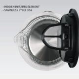 Maestro MR-063-Black Glass Electric Kettle 1 7 L