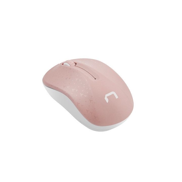 Natec Wireless Mouse Toucan Pink & White 1600DPI