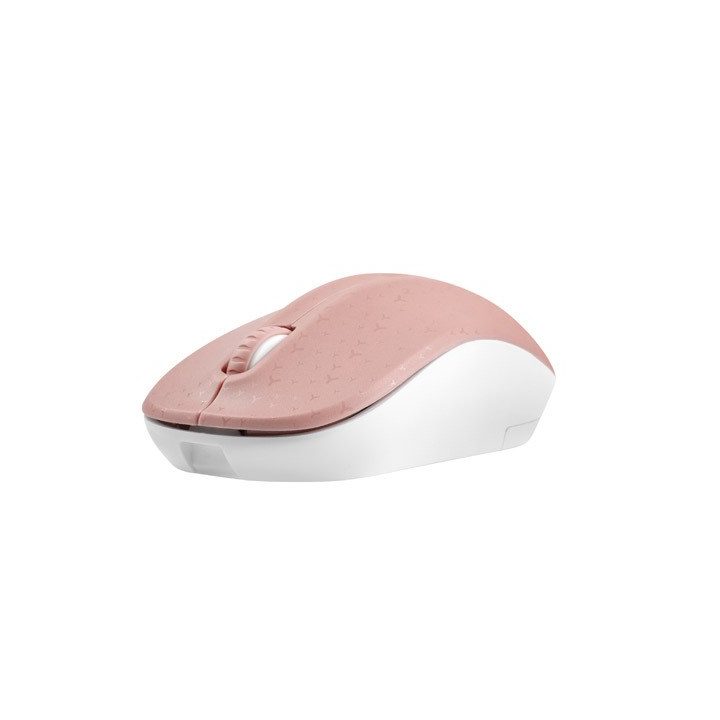 Natec Wireless Mouse Toucan Pink & White 1600DPI