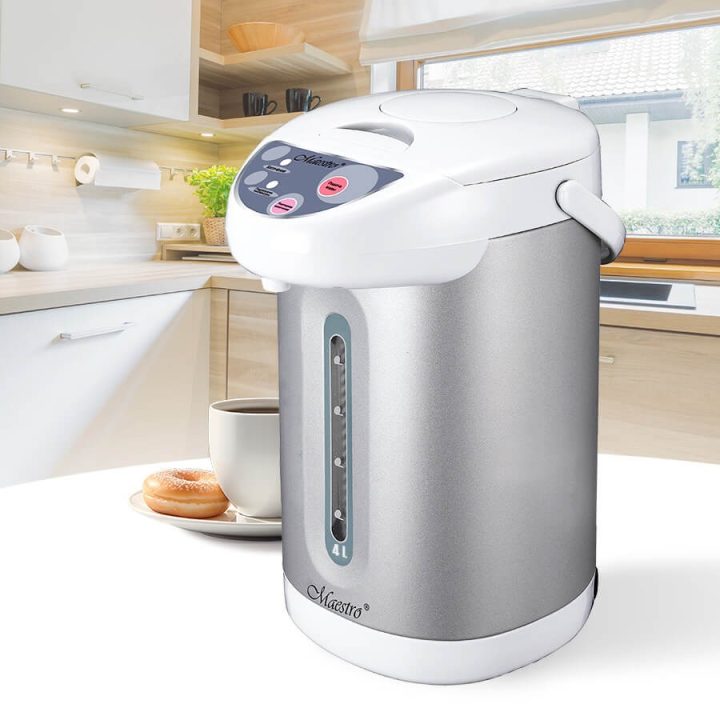 Maestro MR-084 steamer pot 4.5 L Stainless steel White