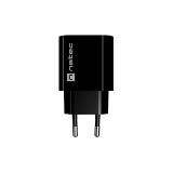 WALL CHARGER NATEC RIBERA 1X USB-A 18W BLACK