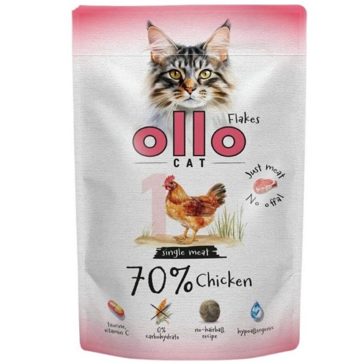 OLLO Cat No. 1 Chicken Mono - wet cat food - 85g