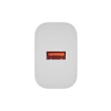 WALL CHARGER NATEC RIBERA 1X USB-A 18W WHITE
