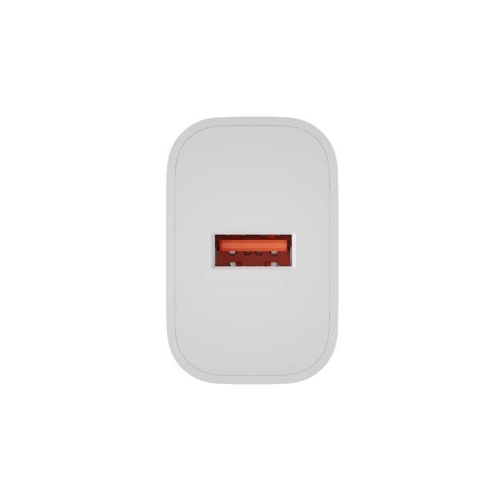 WALL CHARGER NATEC RIBERA 1X USB-A 18W WHITE