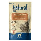 NATURAL Turkey with chicken and peach - wet dog food - 500g