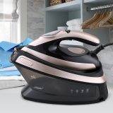 Maestro MR-320C steam ironing station 2400 W 1.5 L Ceramic soleplate Black Pink gold