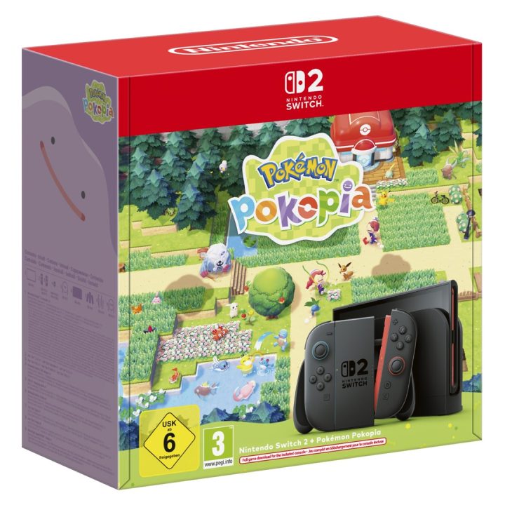 Nintendo Switch 2 & Pokemon Pokopia portable game console 20.1 cm (7.9 ) 256 GB Touchscreen Wi-Fi Black