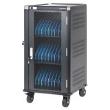 Manhattan Laptop Charging Cart/Trolley via AC Adapter (EU) 30-bay Install device's AC Adapter (power cables) into unit Suitable