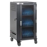 Manhattan Laptop Charging Cart/Trolley via AC Adapter (EU) 30-bay Install device's AC Adapter (power cables) into unit Suitable