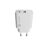 NATEC Ribera Universal White AC Fast charging Indoor