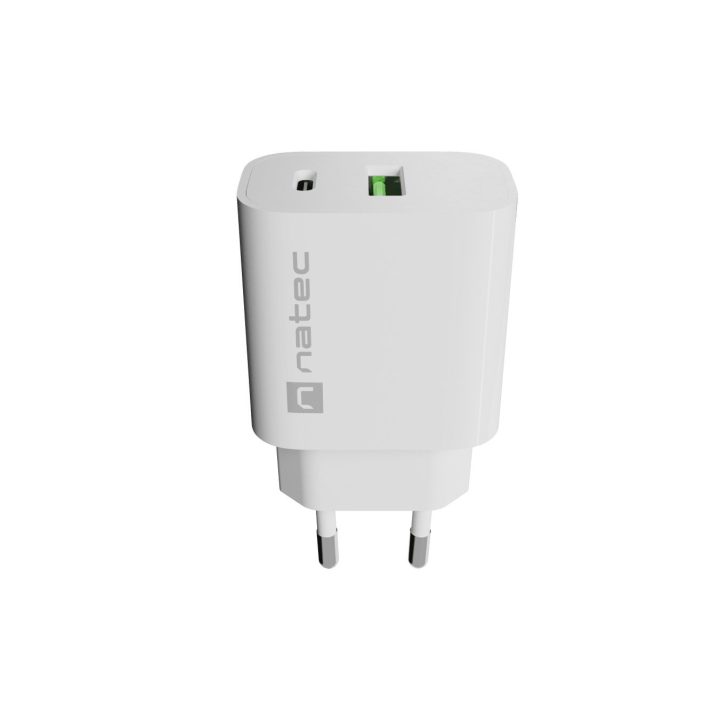 NATEC Ribera Universal White AC Fast charging Indoor
