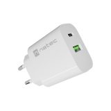 NATEC Ribera Universal White AC Fast charging Indoor