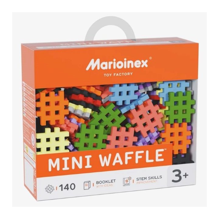 Marioinex Mini Waffle Building Blocks Set 1 140 pieces